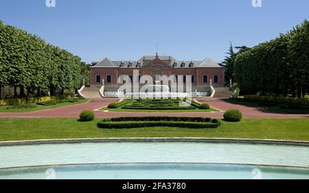 Palauet Albéniz, Jardins de Joan Maragall, Barcelona Stockfoto