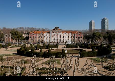 Parlament de Catalunya, Barcelona Stockfoto