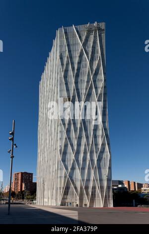 Torre Diagonal 00, Barcelona Stockfoto