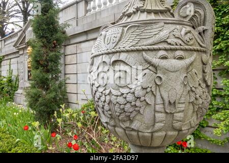 John Purroy Mitchell Denkmal, Central Park, New York Stockfoto