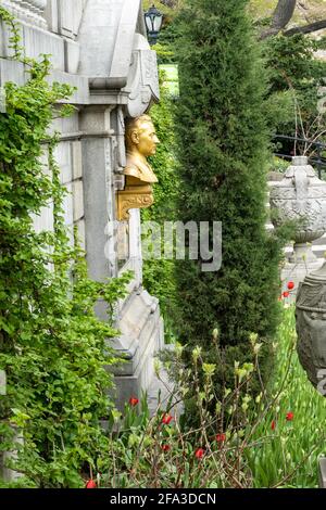 John Purroy Mitchell Denkmal, Central Park, New York Stockfoto