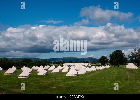 Sunshine Music Festival Site, Großbritannien Stockfoto