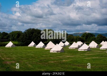 Sunshine Music Festival Site, Großbritannien Stockfoto