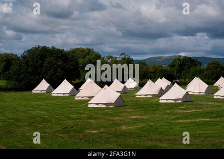 Sunshine Music Festival Site, Großbritannien Stockfoto