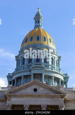 Colorado State Capitol Building, 200 East Colfax Avenue in Denver, Colorado, USA. Stockfoto