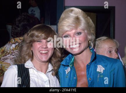 Loni Anderson und Tochter Deidre um die 1980er Jahre Credit: Ralph Dominguez/MediaPunch Stockfoto