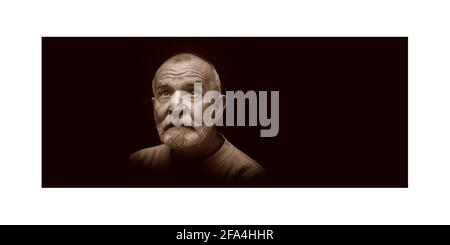 Athol Fugard...... Südafrikanischer Dramatiker in London.pic David Sandison 15/3/2002 Stockfoto