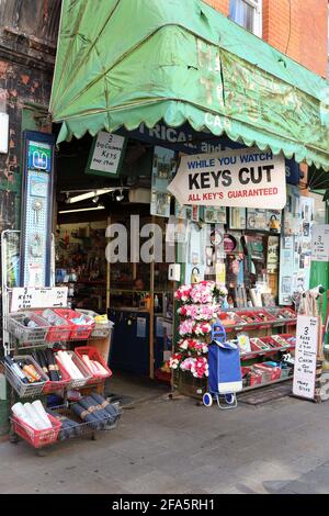Altmodisches Geschäft in der Mary Street in Dublin Stockfoto