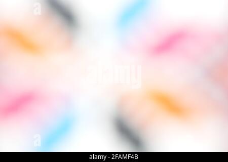 Farbverlauf Multi Farben Hintergrund für Tapeten und Grafik-Designs, verschwommene abstrakte Farben Farbverlauf Pastell Licht Hintergrund Smart verschwommen Muster. Stockfoto