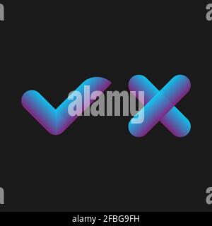 Eine Reihe von Optionen für Auswahltasten. Entwickelt für Websites, mobile Apps und andere Entwickler. Stock Vektor