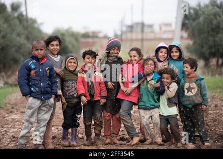 Fotos von 'Daeel - Daraa - Southern area of Damascus',Sie Zeigen Sie das tägliche Leben der Menschen dort und die Kämpfe Dass sie sich gegenübersehen Stockfoto