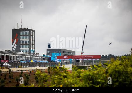 Valencia, Spanien. 24. Apr, 2021. Ambiente während des Valencia ePrix 2021, 3. Treffen der Formel-E-Weltmeisterschaft 2020-21, auf dem Circuit Ricardo Tormo vom 23. Bis 25. April in Valencia, Spanien - Photo Germain Hazard/DPPI/LiveMedia Kredit: Unabhängige Fotoagentur/Alamy Live News Stockfoto