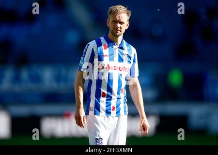 HEERENVEEN, NIEDERLANDE - 24. APRIL: Siem de Jong vom SC Heerenveen während des niederländischen Eredivisie-Spiels zwischen SC Heerenveen und PEC Zwolle in der Abe Lenstr Stockfoto