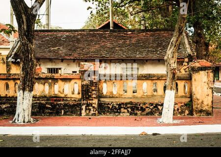 Ein kurzer Besuch auf einer ehemaligen Gefängnisinsel Stockfoto