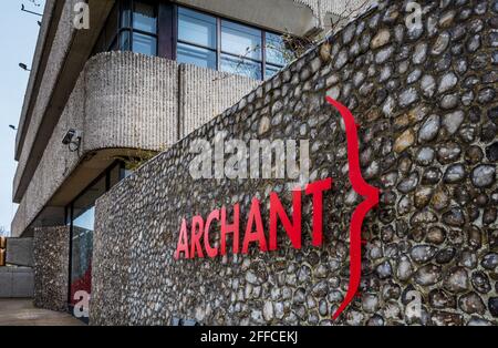 Archant Head office Norwich - eine Zeitung und Zeitschrift Verlag in Norwich, gegründet 1845, ehemals östlichen Grafschaften Zeitungen Gruppe Stockfoto