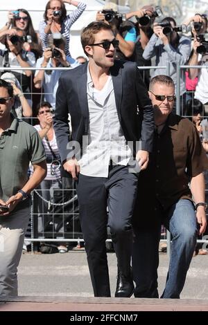 Cannes, Frankreich. 25. Mai 2012 Fotocall Film Cosmopolis während der 65. Filmfestspiele von Cannes Stockfoto