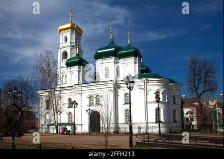 Kirche der Himmelfahrt. Nischni Nowgorod, Russland. Stockfoto