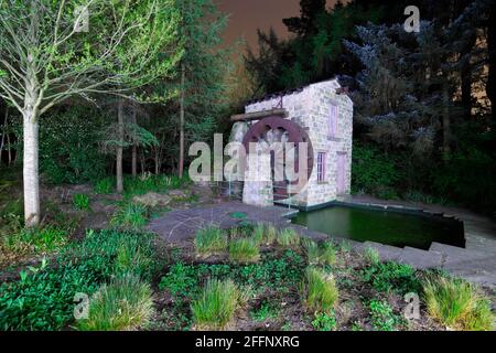 Der Hesco Garden 2011, der auf der Chelsea Flower Show eine Goldmedaille gewann. Es ist jetzt ein Hauptmerkmal in den Specialist Gardens in Roundhay in Leeds. Stockfoto