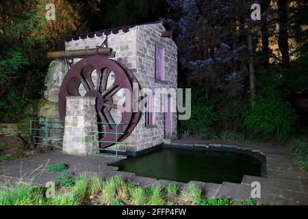 Der Hesco Garden 2011, der auf der Chelsea Flower Show eine Goldmedaille gewann. Es ist jetzt ein Hauptmerkmal in den Specialist Gardens in Roundhay in Leeds. Stockfoto