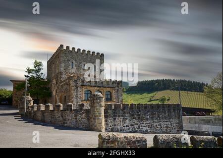 Casa de Juntas de Avellaneda, Sopuerta, Biskaya, Baskenland, Baskenland, Spanien, Europa Stockfoto