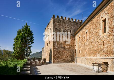 Casa de Juntas de Avellaneda, Sopuerta, Biskaya, Baskenland, Baskenland, Spanien, Europa Stockfoto