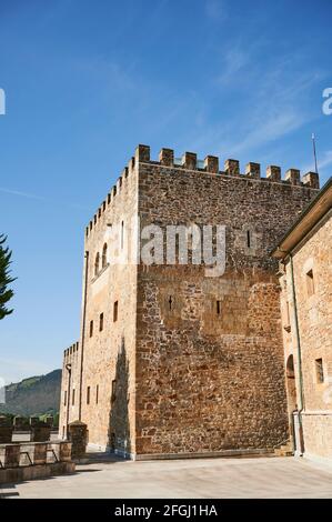 Casa de Juntas de Avellaneda, Sopuerta, Biskaya, Baskenland, Baskenland, Spanien, Europa Stockfoto