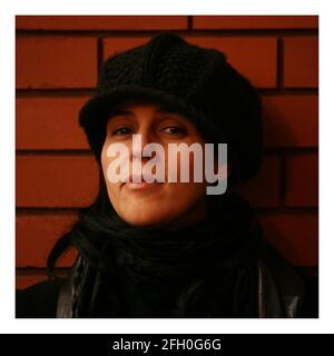 Souad Massi Algerischer/französischer Sänger pic David Sandison 27/11/2007 Stockfoto