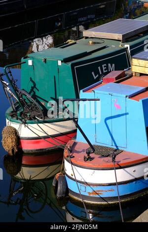 Canal Walk, N1, London, Großbritannien Stockfoto