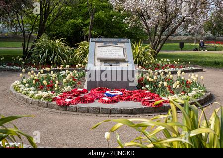 Coronation Gardens by Lyttelton Road, E10, London, Großbritannien Stockfoto