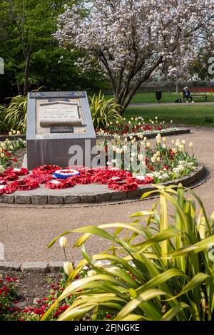 Coronation Gardens by Lyttelton Road, E10, London, Großbritannien Stockfoto