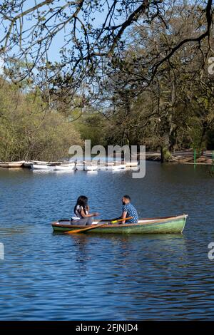 Hollow Ponds, Laytonstone, London, Vereinigtes Königreich Stockfoto