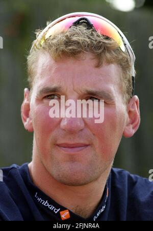 Matthew Pinsent August 2001 Rower Stockfoto