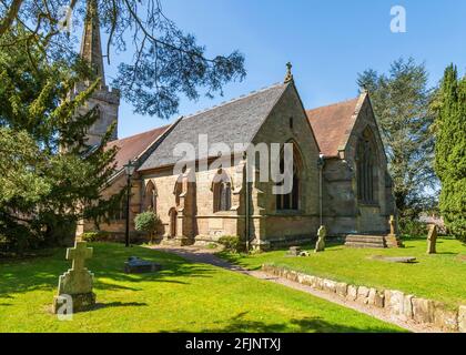 Holy Trinity Church in Belbroughton, Bromsgrove, Worcestershire, England. Stockfoto