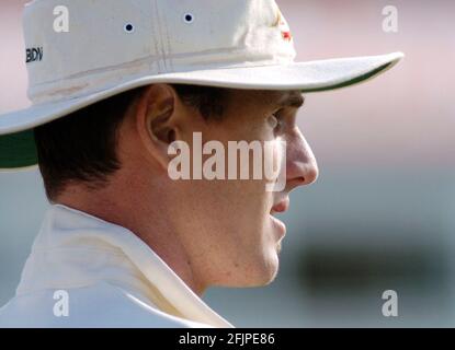 4. TEST ENGLAND V AUSTRALIEN AN TRENT BRIDGE 1. TAG SHAUN TAIT 25/8/2005 BILD DAVID ASHDOWNTEST CRICKET Stockfoto