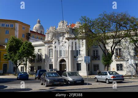 Armeemuseum Lissabon im Bezirk São Vicente. Stockfoto