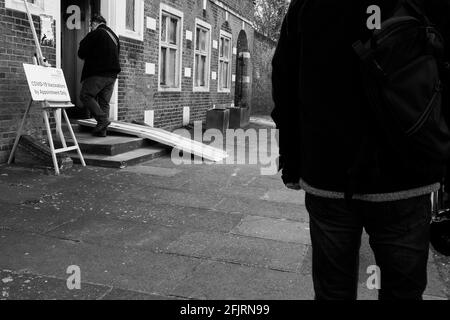 2. Covid-19-Impfung im Charton House, London Stockfoto