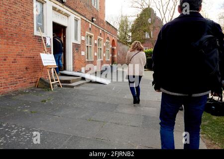 2. Covid-19-Impfung im Charton House, London Stockfoto