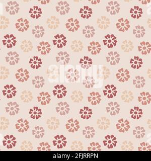 Rosa nahtlose Blumenmuster Hintergrund. Perfekt für Hintergründe, Hintergrund, Valentinstag Wagen, Aufkleber, Stoff-Designs und Tapeten. Stock Vektor