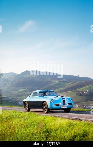 1955 Alfa Romeo 1900 SZ Coupé Zagato Stockfoto