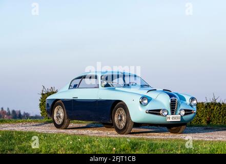 1955 Alfa Romeo 1900 SZ Coupé Zagato Stockfoto