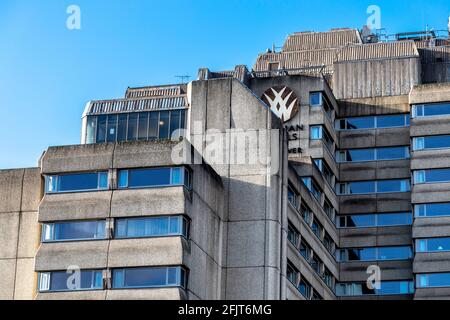 Außenansicht des Guoman Tower Hotels in St. Katharine Docks, London, Großbritannien Stockfoto