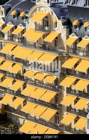 Schweiz, Kanton Waadt, Montreux, Fairmont Le Montreux Palace Hotel Stockfoto