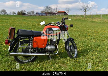 MZ TS 150 Stockfoto