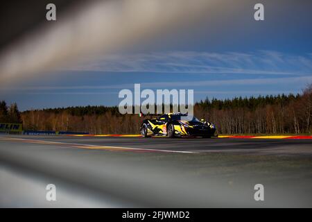 60 Schiavoni Claudio (ita), Piccini Andrea (ita), Cressoni Matteo (ita), Iron Lynx, Ferrari 488 GTE Evo, Aktion beim Prolog der FIA-Langstrecken-Weltmeisterschaft 2021 auf dem Circuit de Spa-Francorchamps vom 26. Bis 27. April in Stavelot, Belgien - Foto Joao Filipe / DPPI Stockfoto