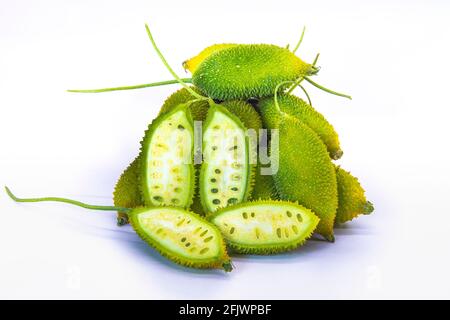 Gemüse aus süßem bitterem Gourd Stockfoto