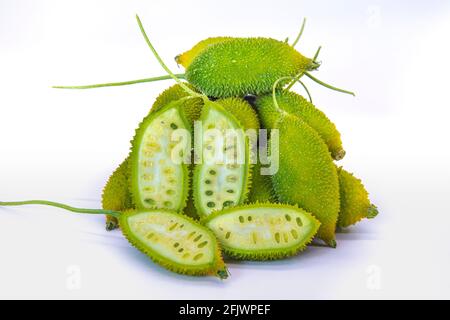 Gemüse aus süßem bitterem Gourd Stockfoto