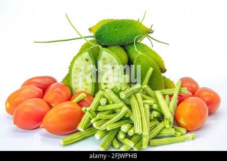 Gemüse aus süßem bitterem Gourd Stockfoto