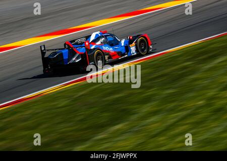 70 Garcia Esteban (che), Duval Loic (Fra), NATO Norman (Fra), Realteam Racing, Ereca 07 - Gibson, Aktion beim Prolog der FIA-Langstrecken-Weltmeisterschaft 2021 auf dem Circuit de Spa-Francorchamps, vom 26. Bis 27. April in Stavelot, Belgien - Foto Florent Gooden / DPPI Stockfoto