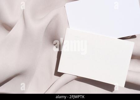 Graue Seide Stil Stock-Szene Stockfoto