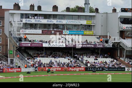 3RD TEST ENGLAND V PAKASTAN AM OVAL 1ST TAG. LEERE SITZPLÄTZE. BILD DAVID ASHDOWN Stockfoto